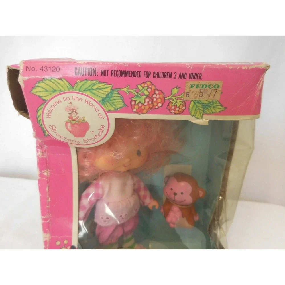 Strawberry Shortcake Raspberry Tart with Rhubarb No‎ 43120 Vintage Kenner NRFB